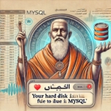 حل مشكلة امتلاء المساحة بسبب ملفات Binlog في MySQL